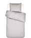 Essenza Minte Dekbedovertrek Grijs - Eenpersoons – 140x200/220 cm