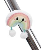 NICI 62304 MagNICI Regenboog Nibsi, 8cm, kleurrijk, knuffeldier met magneet