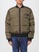 Dsquared2 Bequeme gesteppte Jacke mit Reißverschluss und Rippstrickbündchen - Herren Größe 48 - Grün