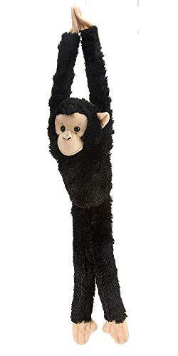 Wild Republic 15260 - Hanging Monkey chimpanse pluche aap, 51 cm