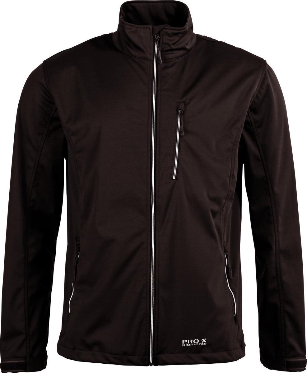 Pro-x Elements Pro-x Elements Outdoorjas Dario Heren Polyester Zwart Mt 3xl