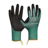 Gebol Salvia | 1 paar | maat XL (maat 10) | tuinhandschoen van gerecycled materiaal | goede grip | soepel comfortabel gebreid | voor heren | groen