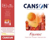 Canson Figueras tekenblok 420 x 594 mm, 290 g/m²