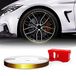 Quattroerre 10330 Wheel Trim plakstrips met applicaties voor autovelgen, goud