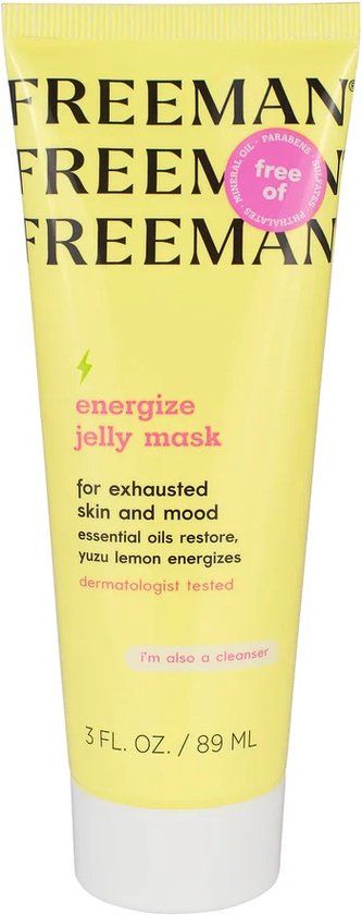 Freeman Beauty Energize Jelly Mask - 89 ml - Yuzu Lemon
