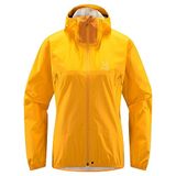 Haglöfs L.I.M Proof Jacket - Regenjas - Dames Sunny Yellow / Desert Yellow S