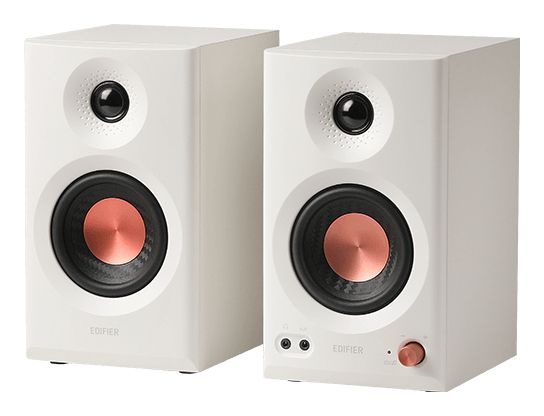 Edifier MR3 Studio Monitor Speakers - Bluetooth - White