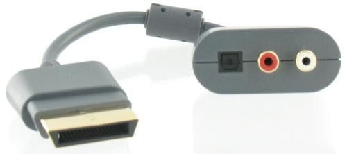 Dolphix Audio adapter voor XBOX 360 - 0.20 meter
