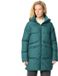 Vaude Annecy II Parka Dames Waterdicht Winddicht Polyester Dark Fjord Green Maat 36