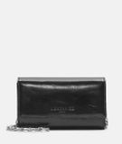 Liebeskind Berlin Malia Wallet L Beugelportemonnee Leer Zwart