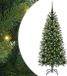 vidaXL Kunstkerstboom Groen 120 cm PE en PVC