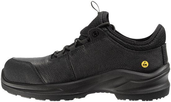 Safety Jogger MODULO LE Laag S3S TG Zwart Composiet Neus Leer Heren Werk Schoenen Maat 41