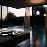 Flos K Tribe F2 Aluminium transparent poli Lampadaire par Philippe Starck