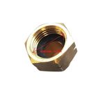 Zatech Adaptateur de bouteille de gaz, modèle italien W20 (filetage femelle) vers W21.8 (filetage mâle), filetage à gauche, convient aux détendeurs allemands, barbecues à gaz de camping
