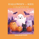 Halloween: A Coloring Book for Kids