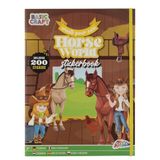 Grafix Create your own Paarden Wereld Stickerboek