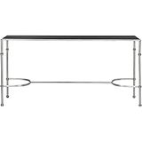 Safavieh Xavier Console 160x40x81.28 cm Zilver/Glas