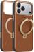Torras - QPRO Leather Series - iPhone 18 Pro / iPhone 17 Pro - Marron