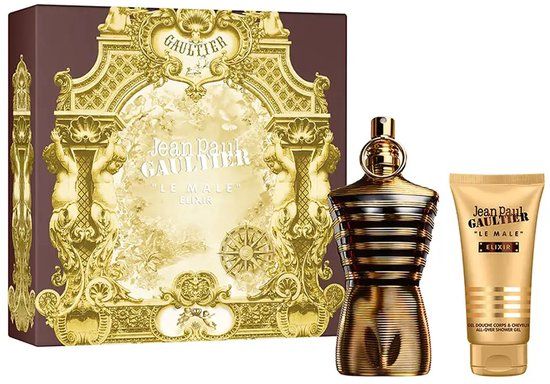 Jean Paul Gaultier LE MALE ELIXIR PARFUMSET Eau de Parfum spray 125 ml + Douchegel 75 ml