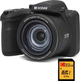 Kodak Pixpro Astro Zoom AZ405 - Compactcamera - Zwart - + 32GB geheugenkaart