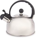 La Cafetière Roestvrijstalen fluitketel zilver
