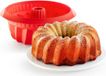 Lékué Bakvorm Savarin 22 cm - Siliconen - Red