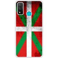 P Smart 2020 Drapeau Basque Bedrukt siliconen hoesje
