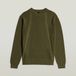 G-STAR Structure r knit Heren Trui - dark olive