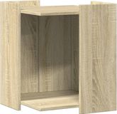 vidaXL Kattenbakkast Sonoma Eiken Bewerkt Hout 42x42x51 cm