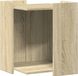 vidaXL Kattenbakkast Sonoma Eiken Bewerkt Hout 42x42x51 cm