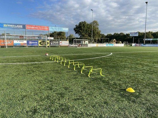 Ciclón Sports Hordenset - 10 Horden - 23 cm - Geel/Zwart