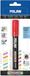 Milan Markeerstift Fluoglass Wisbare inkt Rood PVC