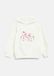 s.Oliver Hoodie met borduursel crème