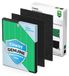 Airmega Kit de filtres de remplacement pour Airmega 150, comprenant un filtre HEPA et un filtre à charbon actif, quantité : 2