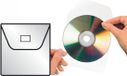 Djois HAN GmbH & Co. KG 100 CD - DvD -Rom Enveloppen Transparant Polypropyleen