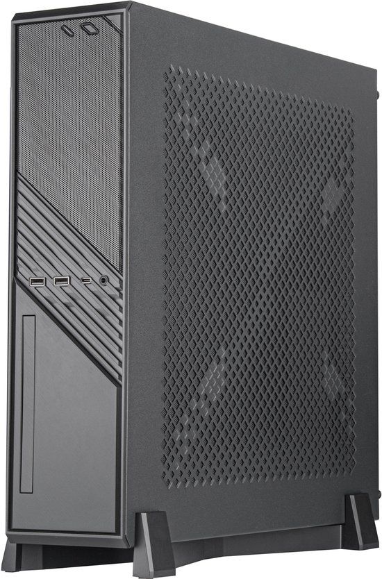 Silverstone MILO 12 Mini Tower Zwart