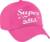 Bellatio Decorations Super zus cadeau pet / baseball cap roze voor dames
