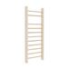 QLS Barreaux d'escalade en bois 11 barreaux 195 x 80 cm naturel