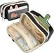 EDIBAZZAR trousse scolaire pliable capybara spacieux grand noir