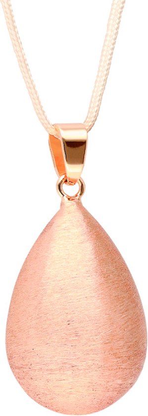 Bola Zwangerschapshanger Incl. Koord - Druppel Geborsteld - Roségoud