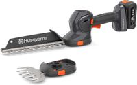 Husqvarna Accu gras- en struikschaar Aspire S20-P4A 18V met struikmes 220 mm en grasmesschaar 130 mm (incl. accu & oplader)