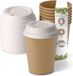 Packadi Papstar ECO Koffiebeker 8oz 240 ml Bruin - 50 Stuks
