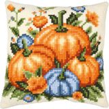 Vervaco Kruissteekkussen kit - 40 x 40cm - Pompoenen