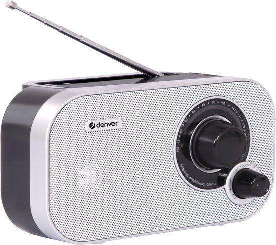 Denver TR-51 Retro FM Radio - Wit