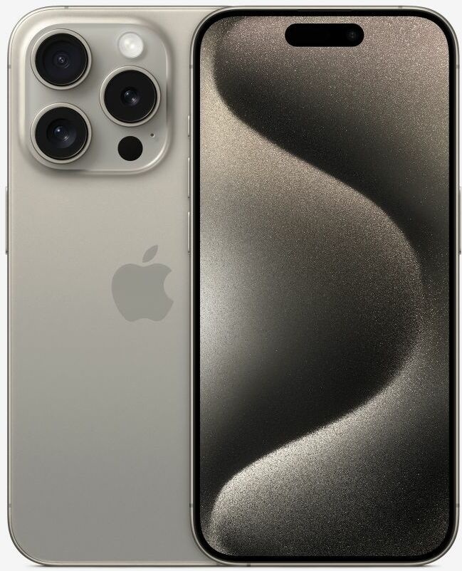 Apple iPhone 15 Pro / 256 GB / Natural Titanium