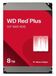 Western Digital Red Plus, harde schijf, 8 TB, 3.5 inch, 5640 RPM