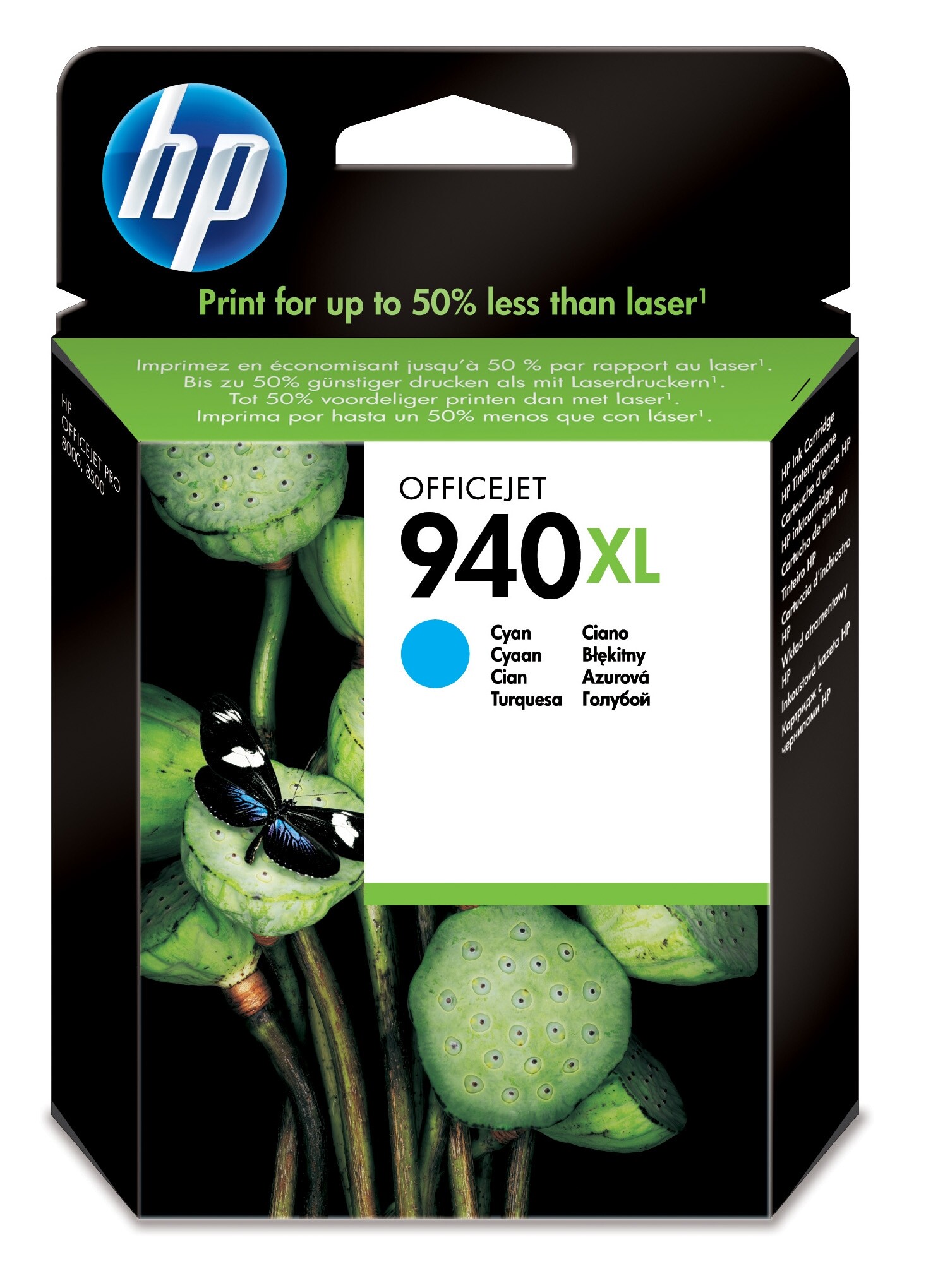 HP 940XL originele high-capacity cyaan inktcartridge single pack / cyaan