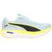 Puma Deviate Nitro Elite 4 Dames Wedstrijdschoen - Lichtblauw/Citroengeel - Maat 42