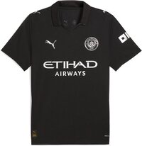 Puma Manchester City Fc 25/26 Replica Weg T-shirt Met Korte Mouwen Zwart L Man