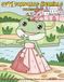 Cute Princess Animals Coloring Book